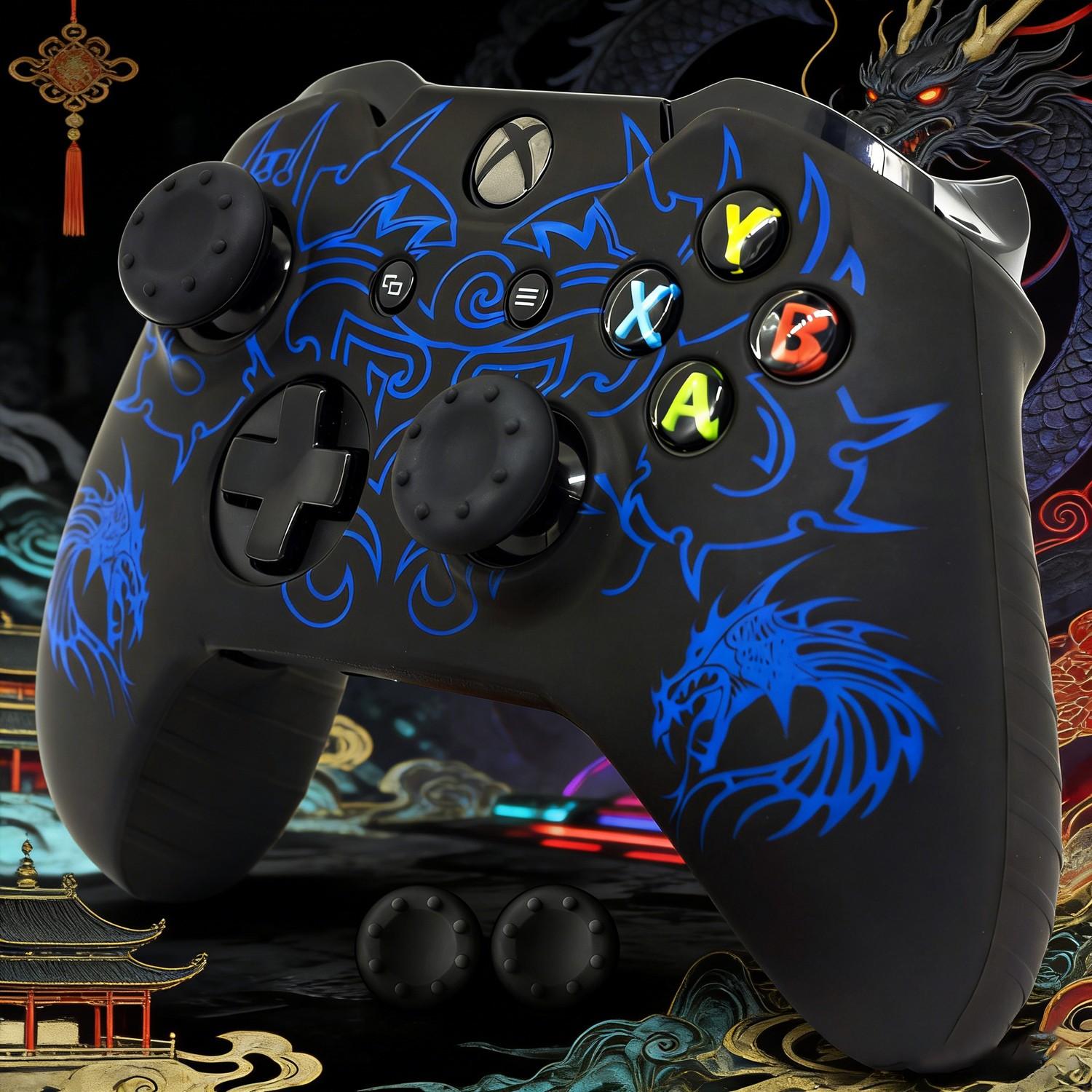 Xbox One Silicone Handle Sleeve, Laser Engraved, Ideal Gift Choice, Durable Protective Cover, Perfect Fit for Xbox Controller