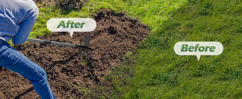 Walensee 2 in 1 Hoe Garden Tool, 63 Inch Garden Hoe Cultivator and 5-Tines Rake with 37-63 Inch Adjustable Long Handle, Grass Pulling Tools Hand Tiller for Yard Lawn Flower Beds Planting Gardening Digging