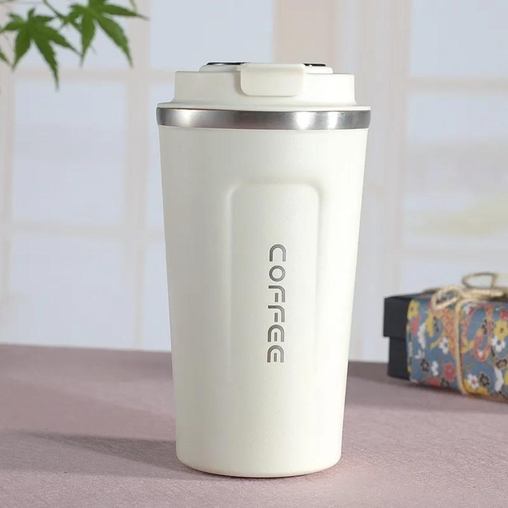 510ML Thermos Coffee Mug, Stainless Steel Coffee Cup, Temperature Display, Vacuum Flask, Thermal Tumbler, Insulated Water Bottle, Insulated Travel Drinkware