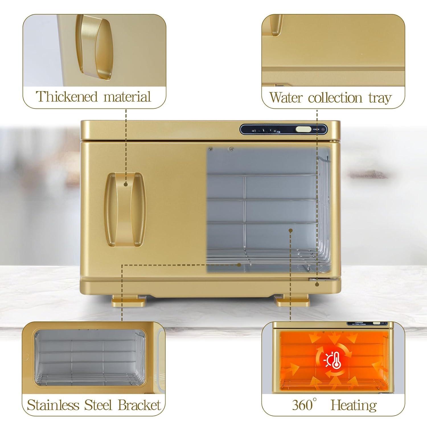 Towel Warmer,Towel Steamer for Facial, Professional  Hot Towel Warmer 8L, Towel Warmer Cabinet, Towel Cabinet for Facial  for Salon,, Massage Use()