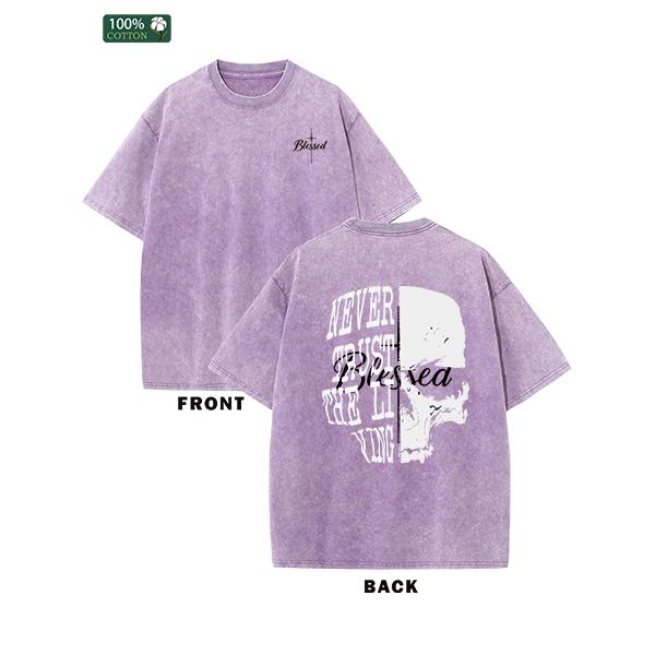 All-Season Men's Tshirts, Printed Men's Fashion, High-quality Heavy Washed Tee, Round Neck Loose Large Size Men's Short Sleeves Graphic Top.