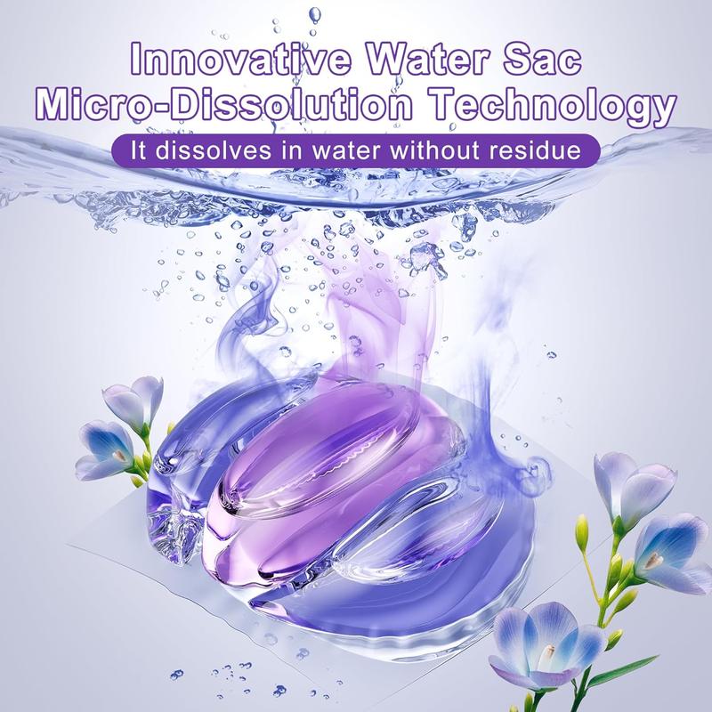 JOYMOOP Mop and Bucket with Wringer Set and Floor Cleaner Pods, Flat Floor Mop with 3 Reusable Microfiber Pads, Wet and Dry Use, Freesia Scent Pack of 15 Pacs for Floor Cleaning