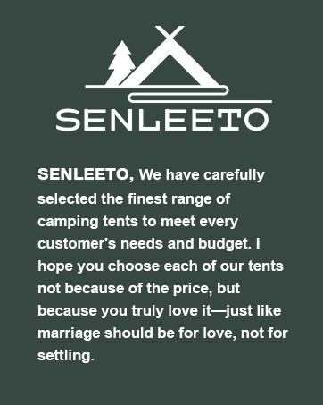 TikTok Viral SENLEETO 10–12 Person Instant Air Tent – Large Family Camping Shelter, 5-Min Setup, Waterproof with Rainfly