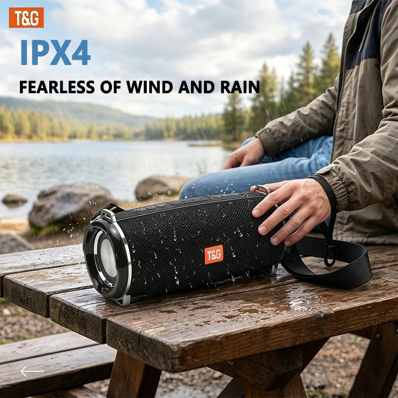 TG192 is a medium-sized music player that supports USB/TF/FM radio music playback. With TWS stereo sound, it can connect to various devices such as mobile phones, tablets, and TVs. It's perfect for carrying around, camping, and use at gatherings.