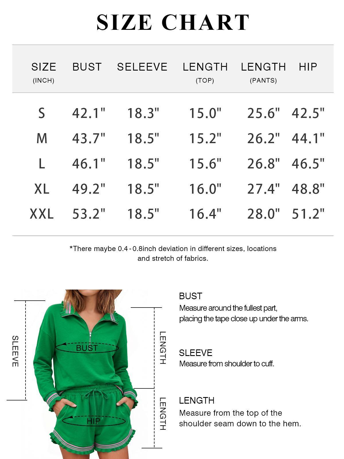 Imily Bela Womens Casual 2 Piece Lounge Set Half Zip Collar Sweat Top Ruffle Trim Striped Drawstring Pocket Shorts Soft Sweatsuit Tracksuit