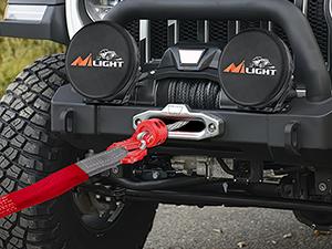 Nilight Forged Steel Winch Hook 3/8" Grade 70 Safety Latch Winch Cable Hook Stopper & Clevis Slip Hook Sets, Included Allen Wrench,Max 35,000 lbs Parts Heavy Duty Rigging Rope Marine Rope  dealsforyoudays