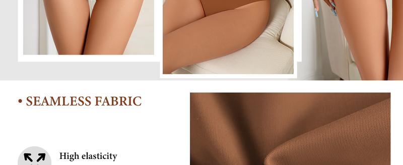 6/10 Pack Women's Seamless Bikini Cheeky Underwear V-Waist Hipster Soft Stretch Multi-Pack Basic Womenswear Minimalist Comfortable thong panties