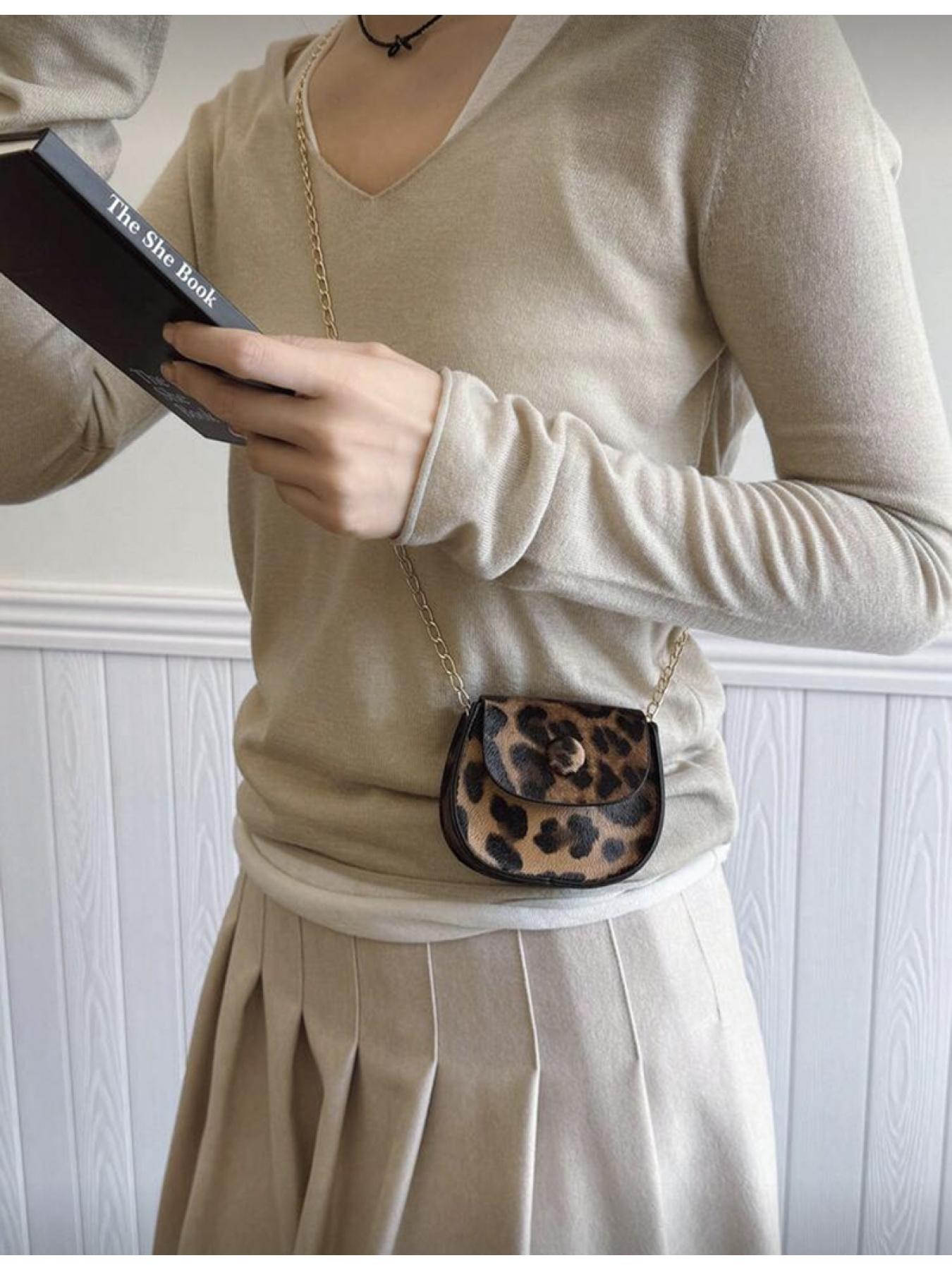 Mini Crocodile Pattern Handbag Solid Color Chain Shoulder Bag Women's Fashion Crossbody Bag Casual Daily Use Small Tote Purse Casual Flap Pocket