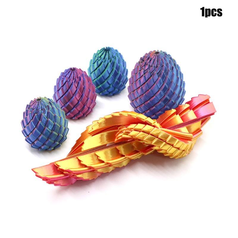 New Trendy Transformable Stress Ball, Dragon Egg Shape Changing Toy, Twisty Slime Ball, Perfect for Relaxation and Fun