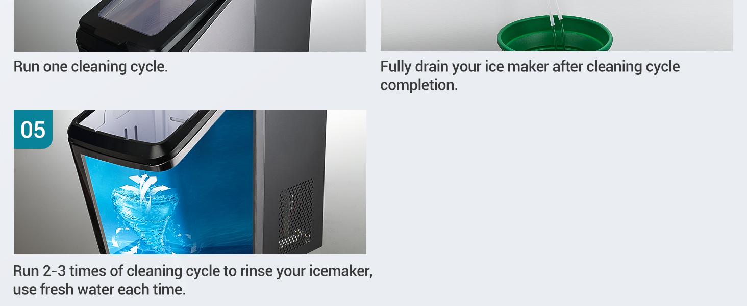 【Springtok】Ice Maker Cleaner & Descaler | Conveniently Individually Packed | Organic Citric Acid Powder for All Major Brands