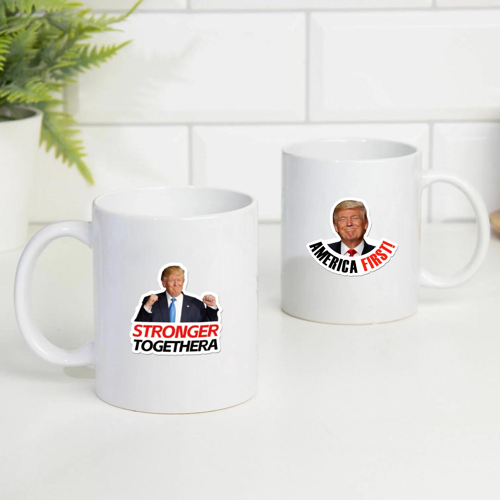 100Pcs （ contains 20 different emoticons）I Did That Trump Sticker - Vinyl Sticker, Water Resistant, 1.5" x 1.5", Anti-Trump, Meme Sticker, Fdt