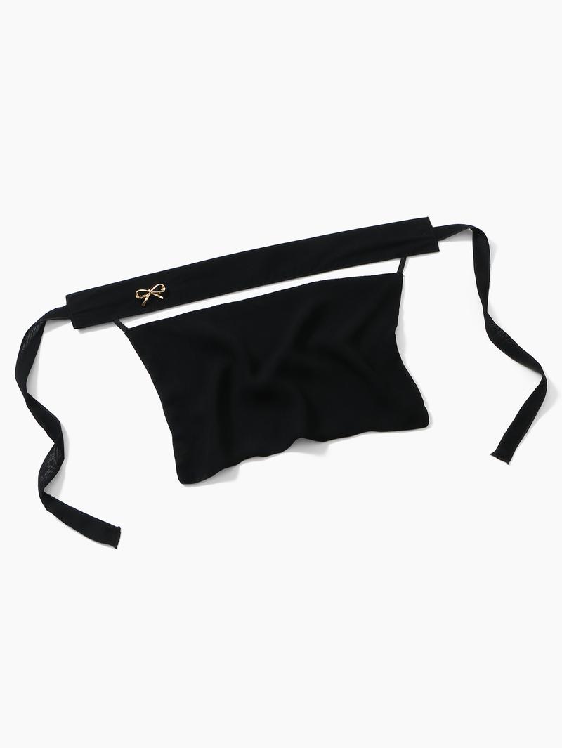 Women's Plain Lace-Up Face Veil Hijab, Arab Women Classic Geometric Pattern Breathable Design, Adjustable Elastic Strap Niqab for Modest Style