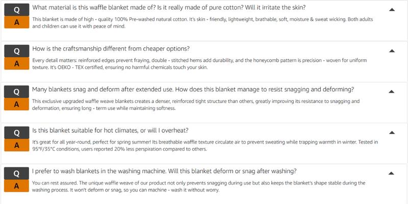 PHF 100% Cotton Waffle Weave Blanket, Lightweight Washed Soft Breathable Blanket Perfect for All Seasons, Stylish Blanket, Great Blanket Layer for Couch Bed Home Decor, Gift Idea