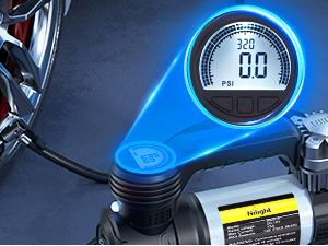 Nilight Portable Air Compressor Tire Inflator 12V Heavy Duty 120PSI Metal Tire Pump Double Cylinder Digital Tire Pressure Fast Inflate Auto Shutoff Tire Pump for Car SUV Schrader Valve Led Lighting Automotive dealsforyoudays Nilight Portable Air Compressor Tire Inflator 12V Heavy Duty 120PSI Metal Tire Pump Double Cylinder Digital Tire Pressure Fast Inflate Auto Shutoff Tire Pump for Car SUV Schrader Valve Led Lighting Automotive dealsforyoudays