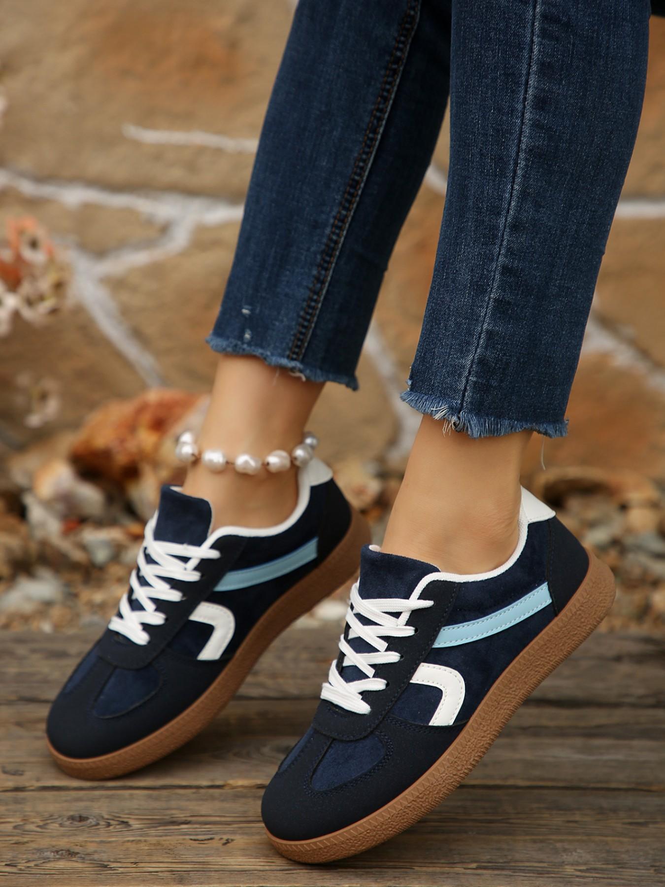 2026 New Casual Derby Shoes for Women, High Aesthetic Campus Style, Versatile Retro Board Sneakers for Students, Daily Wear