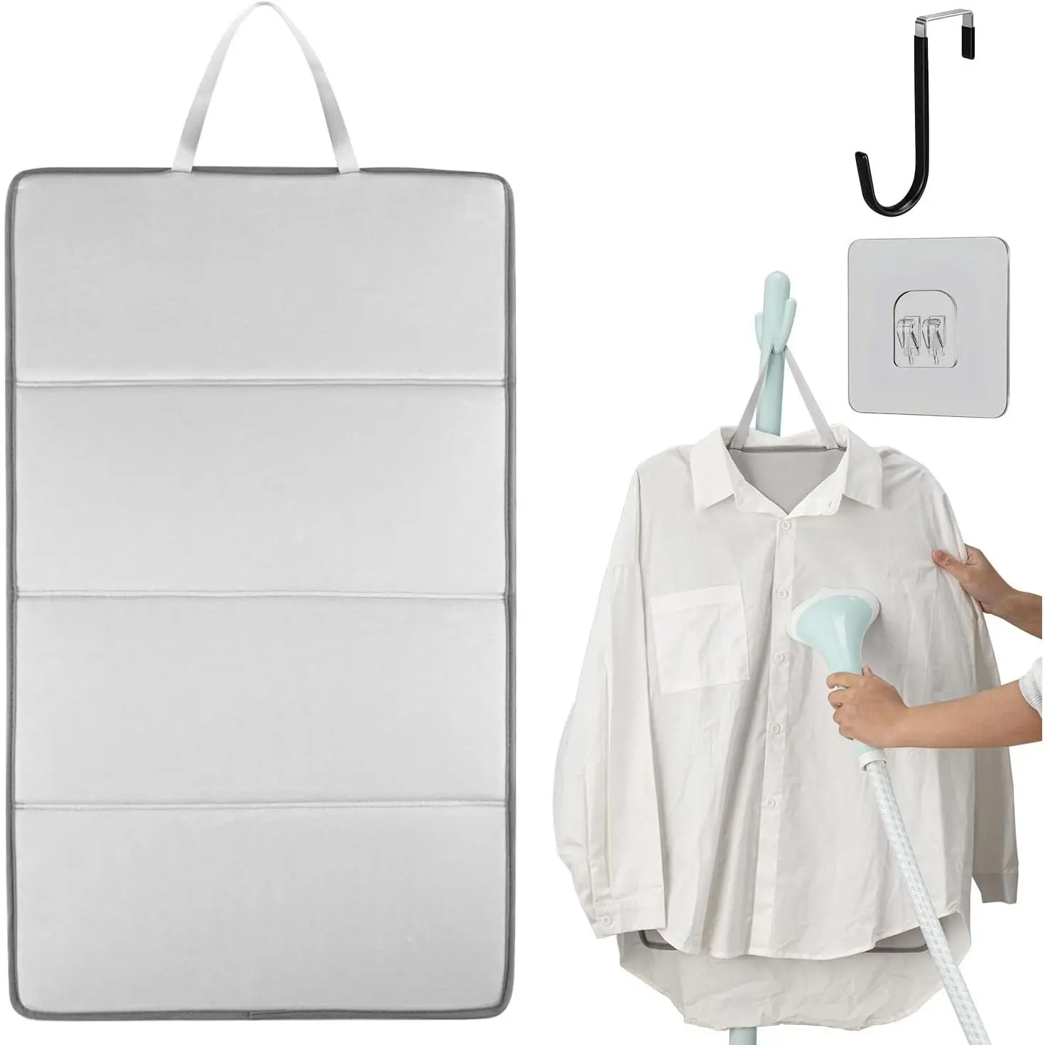 Steamer Board for Clothes,Stand for Steaming Clothes,Steamer Pad,Hanging Ironing Board,Steamer for Clothes,Hanging Steam Iron Pad (Steamer Board)