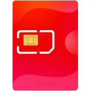 V3 Flagship eSIM Card for Unlocked Android - SIM to eSIM Adapter, 50 Profiles + 1GB Free Data, STK Menu, Unlimited Downloads, Pre-Cut Nano//Standard,  Travel in ///