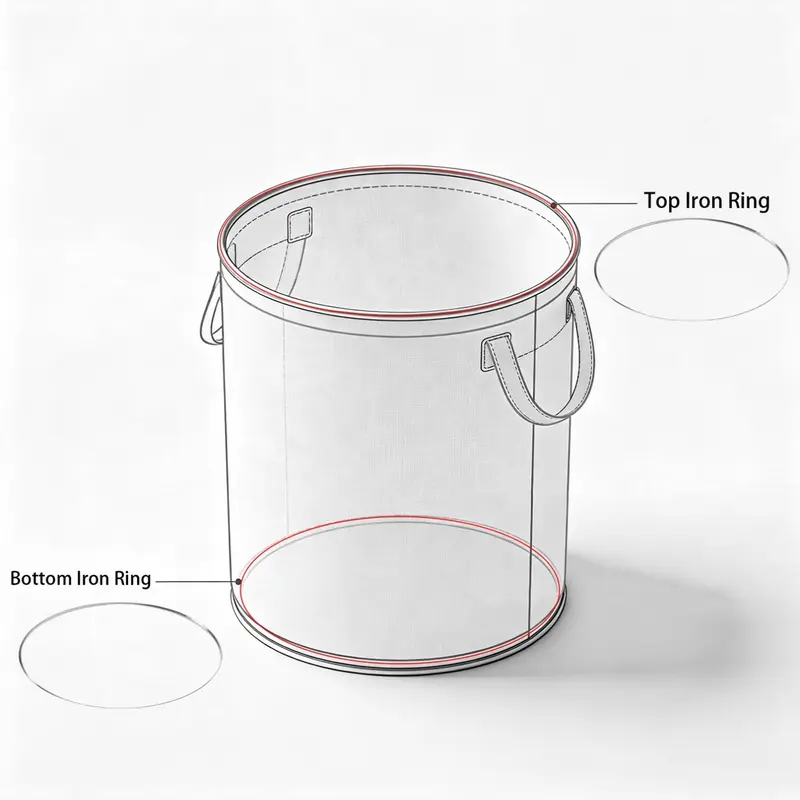 Valentine's Day Toy Bear Print with Handle, Durable Halloween Foldable Dirty Clothes Storage Bin, Large Capacity, Collapsible Laundry Hamper