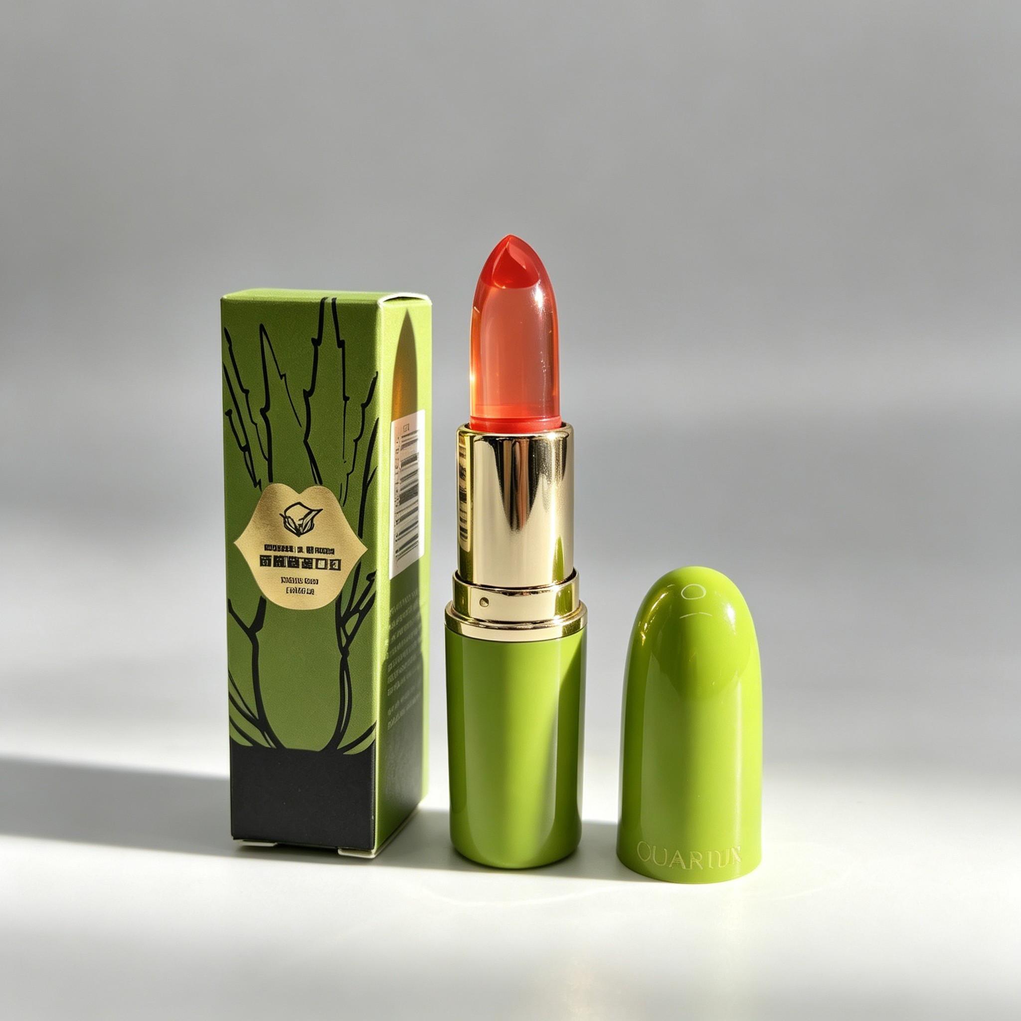 Temperature Change Aloe Vera Lip Balm, Moisturizing Nourishing Tinted Lip Gloss, Daily Lip Care, Non-Flammable Aerosols, Scpn/cpnp Notified