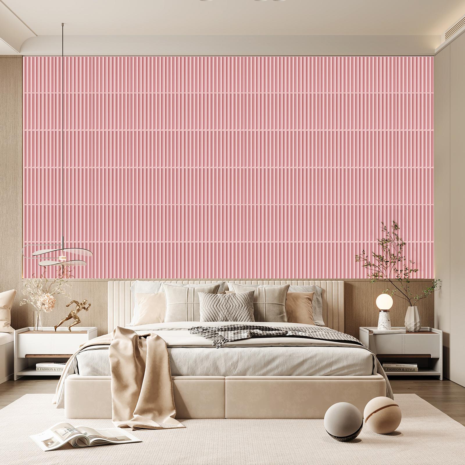 FLOLEOPA PVC Plastic 3D Wall Panels, Waterproof and Fire-Resistant, 11.8x11.8 inches, Approx. 1mm Thickness. Ideal for Living Rooms, Bedrooms, Hotels, Offices, Game Rooms, and TV Feature Walls. Modern Home Decor Vinyl. Includes Installation Accessories.