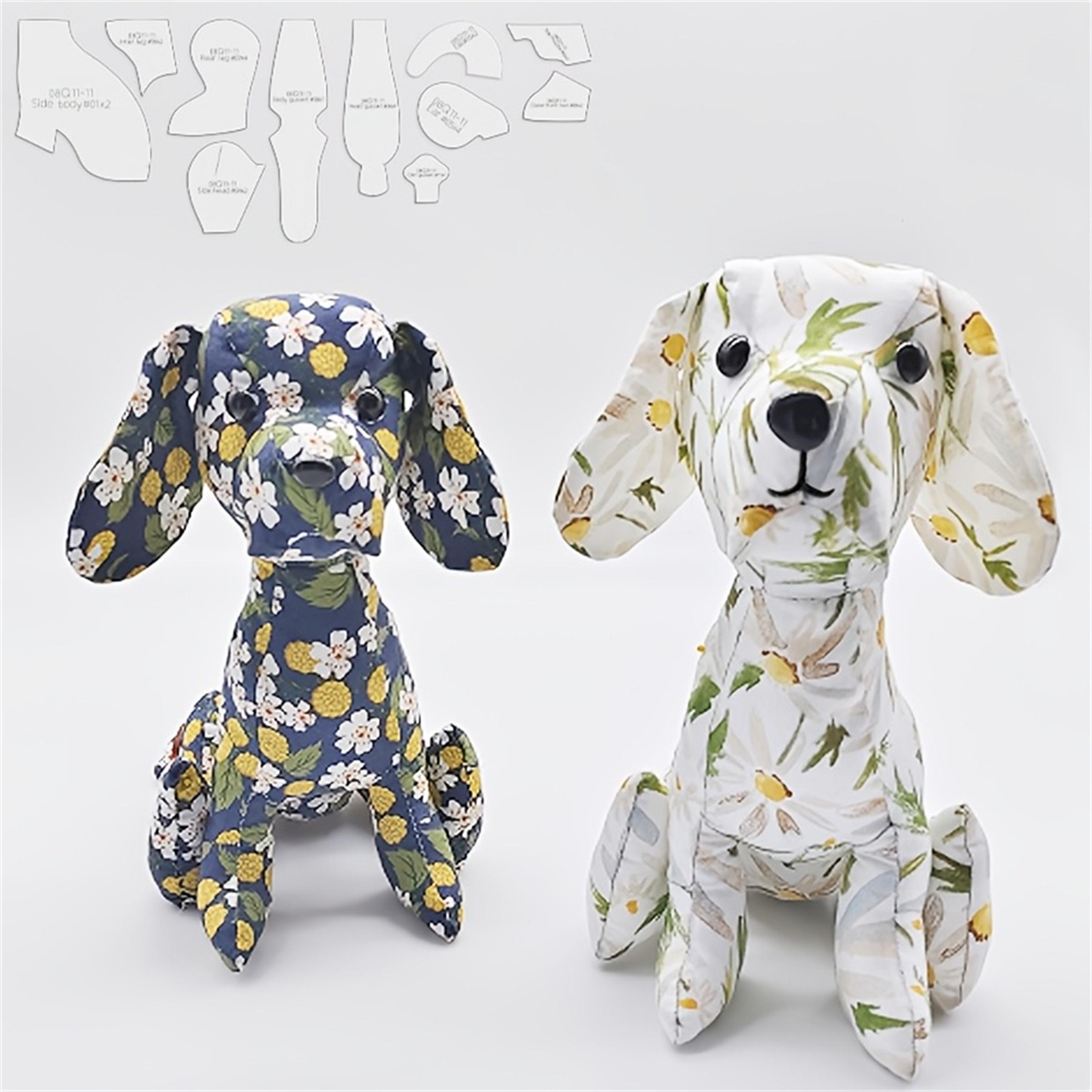 11pcs Beagle Dog Making PET Templates DIY Dog Shape Pattern Quilting Stencils Handcrafted Sewing Tool Stencil Handmade Decoration Birthday Holiday Gift
