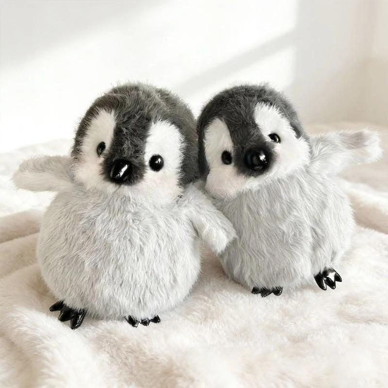 Kawaii Penguin Plush Doll - Durable Soft Fluffy Stuffed Animal, Unisex Names One Size Collectible Toy, Hand Washable Soft Cuddly Gift for House Decoration