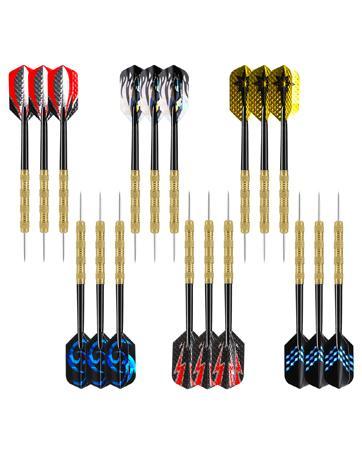 Magnetic Darts - 24 Count Plastic Wing Replacement Darts with Durable Safe Tips for Magnet Dartboard, Outdoor Games Toy for Kids