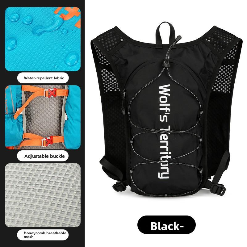 Marathon running backpack water bag vest socks puppet app cycling bag lightweight off-road sports backpack hiking bag