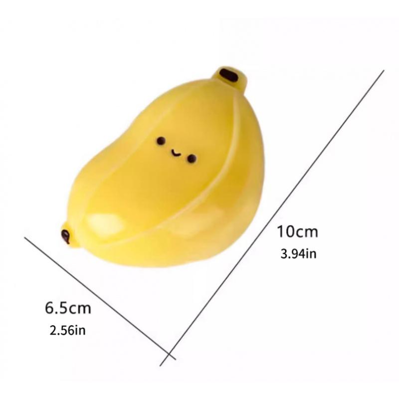Little Fat Banana Squishy, Simulation Food Toy, High Appearance, Funny Cute, Stress Relief, Decompression Toy, Fidget Toy, Anxiety Relief, Portable Relax Toy