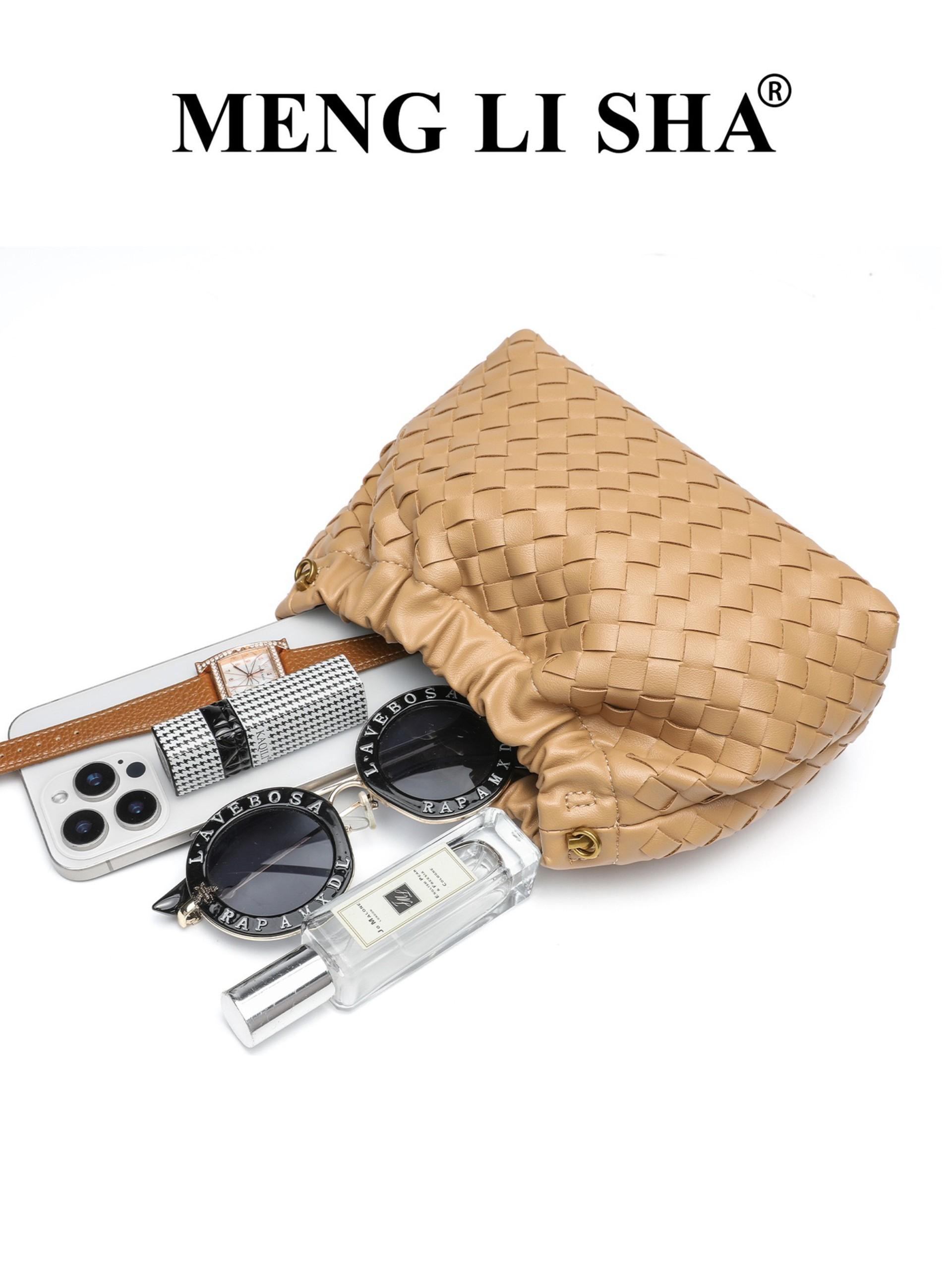 New Cloud Design Handmade Woven Chain Shoulder Bag, Simple Fashion Crossbody Backpack for Women, Unique Style Daily Use