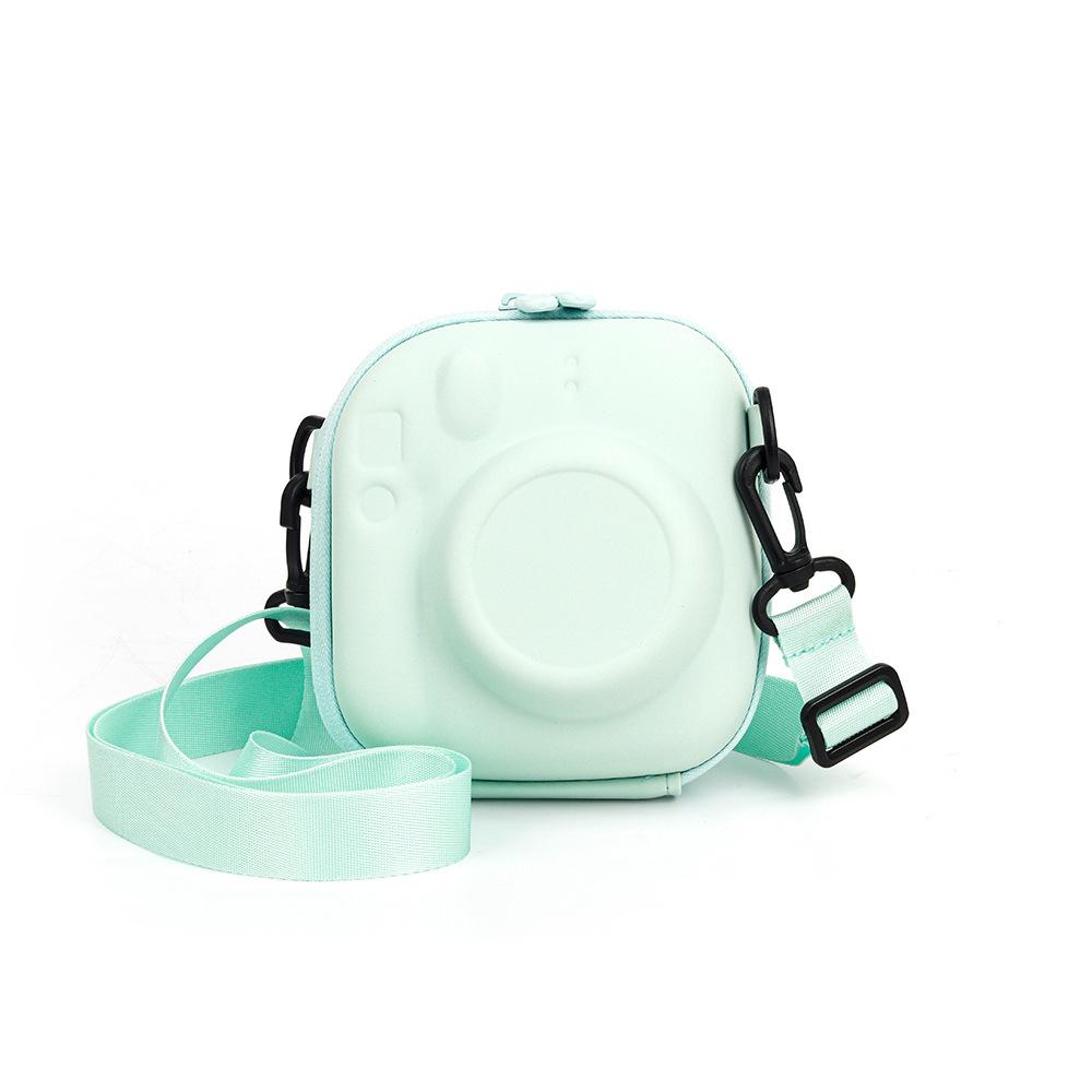 For Fujifilm Instax Mini 7+ 8/9/11/12/13/40 EVA Universal Hard Case Storage Bag Polaroid Camera Bag Shell with Shoulder Strap Photography Camera Accessories