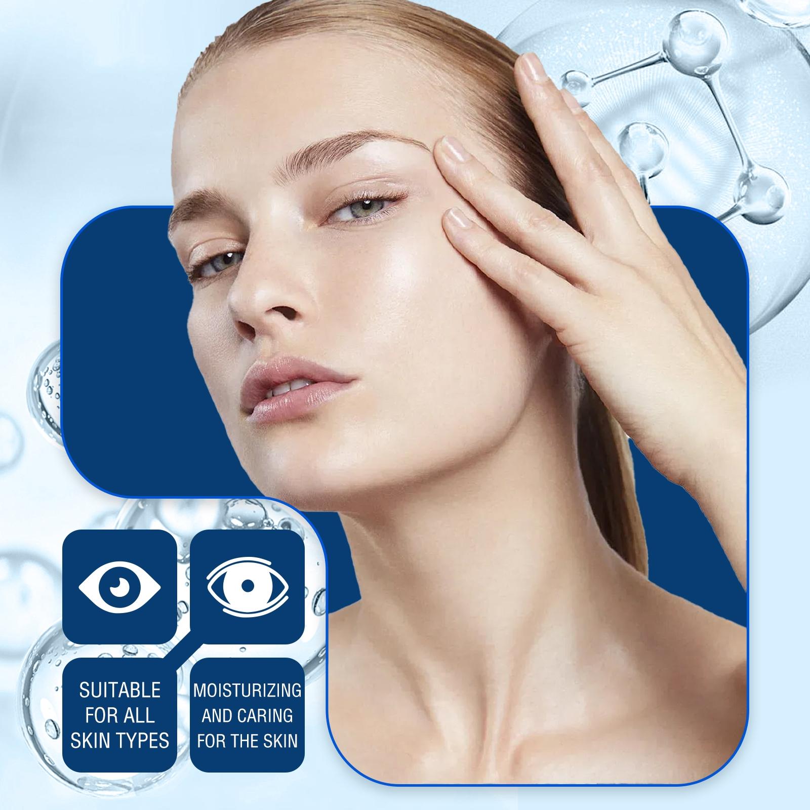 60pcs Eye Mask Set, Strong Moisture Boosting & Firming, with Retinol & Hyaluronic Acid, for Brightening & Elasticity Enhancement