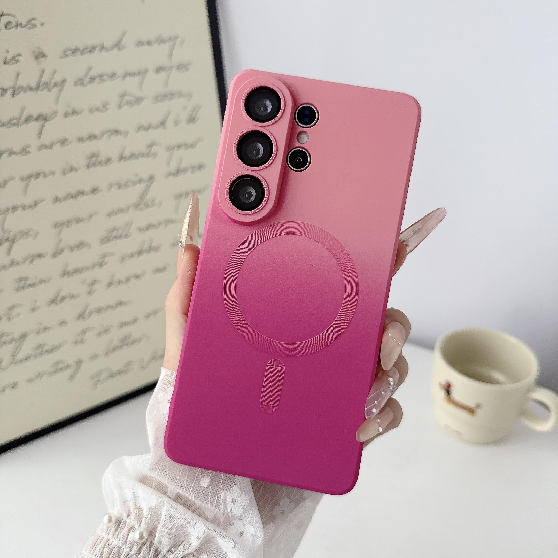 Gradient Liquid Phone Case for Samsung Galaxy S26/s25/s24, Shockproof Thin Protective Cover, Unisex Gift Idea