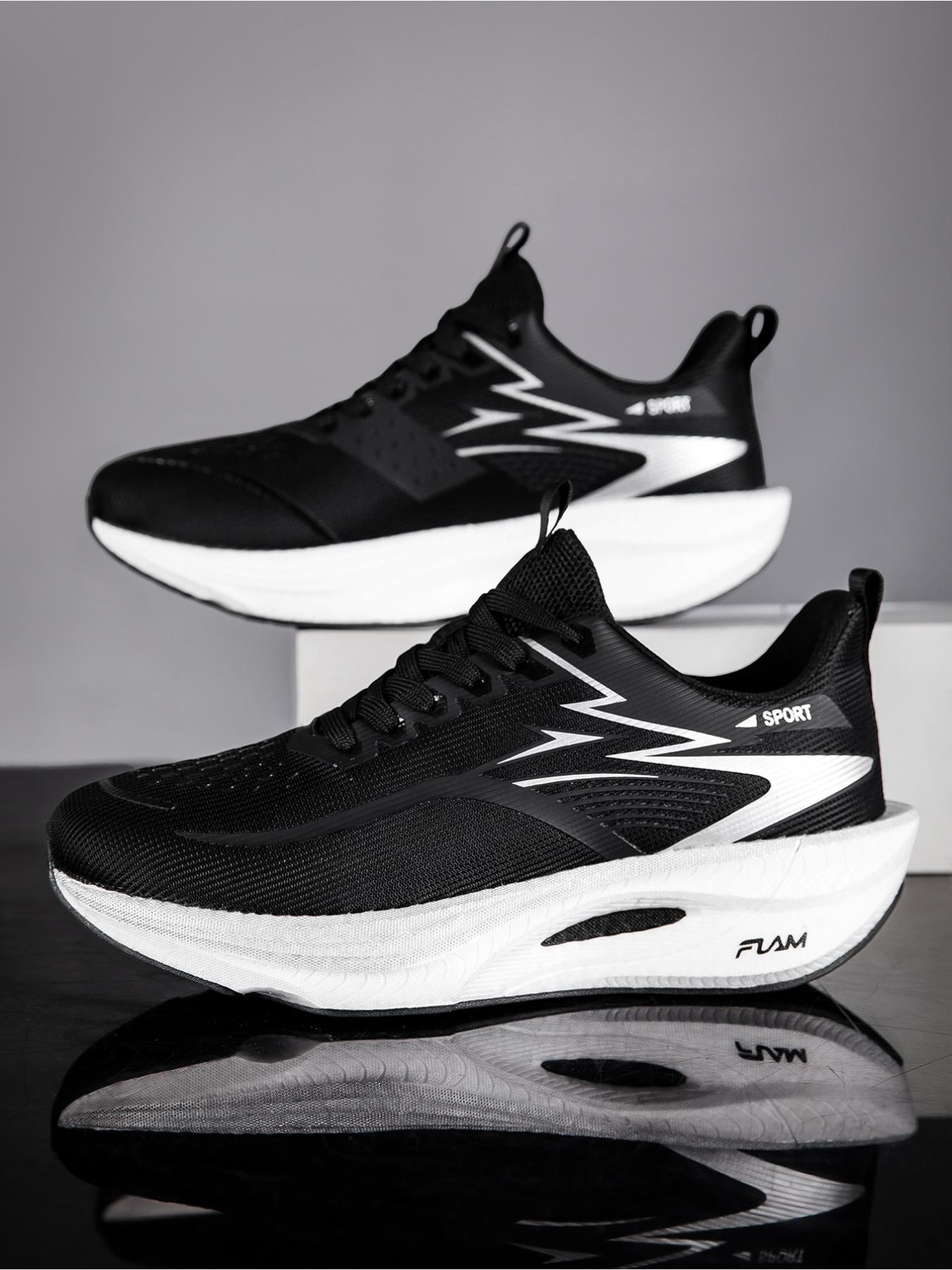 Men's and Women's Super-Light Sporty Running Shoes, Outdoor Running Sneakers, Enhanced Cushioning and Foot Support Athletic Shoes for Long Distance Runs