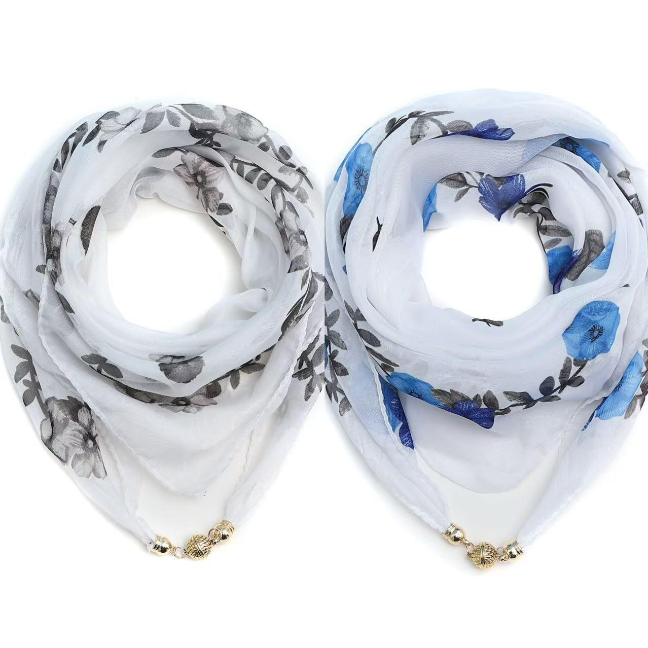 One 25.6-inch lightweight and breathable women's silk scarf, multi-functional, can be used as a headscarf, shawl, or hairband, suitable for all seasons. Perfect as a gift for female friends, Mother's Day, or birthday.