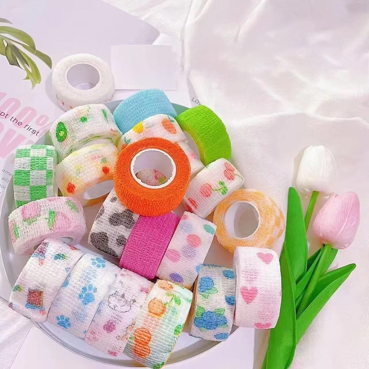 Elastic Self-Adhesive Bandage for Pets, Cute Design, Multiple Sizes Available, Ideal for Ankles, Hands, Knees, Paws, Dogs, Cats