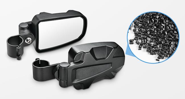 Nilight UTV Side Mirrors Offroad Rear View Mirrors Aluminum Universal Fits with Windshield for 1.75 inch Roll Cage Polaris Ranger RZR Pioneer Can-Am Commander Kawasaki Yamaha Cfmoto Carbon Handlebar Fixie Accessories spot car