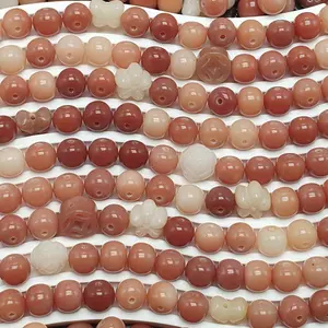 N-Mixed Natural Bodhi Beads Set | Carved & Charms Decor Style