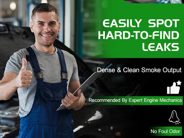 8oz Smoke Fluid for EVAP Smoke Machines – Quick Leak Detection, Low Odor, Universal Fit