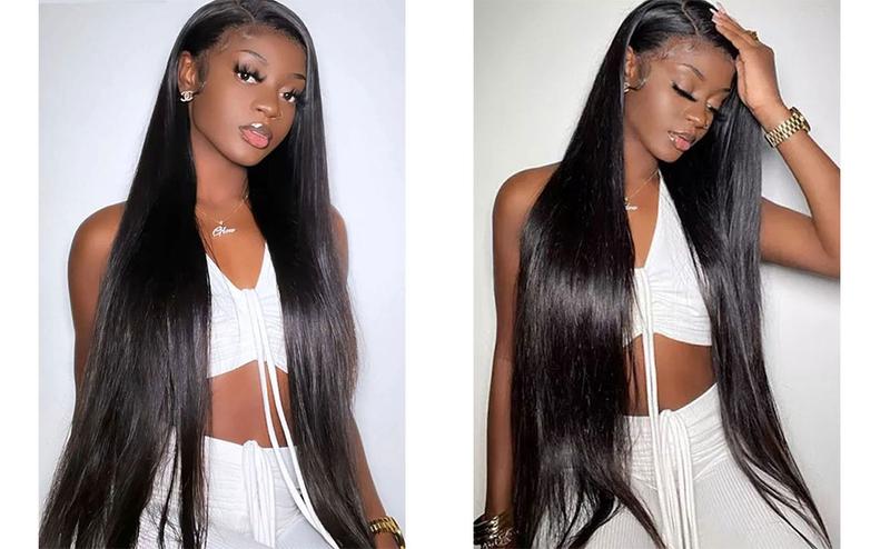 Lemoda 12A Virgin Human Hair Bundles Unprocessed Raw Hair Extensions Natural Black Thick Ends Body Wave Weave Bundles for Any Occasions