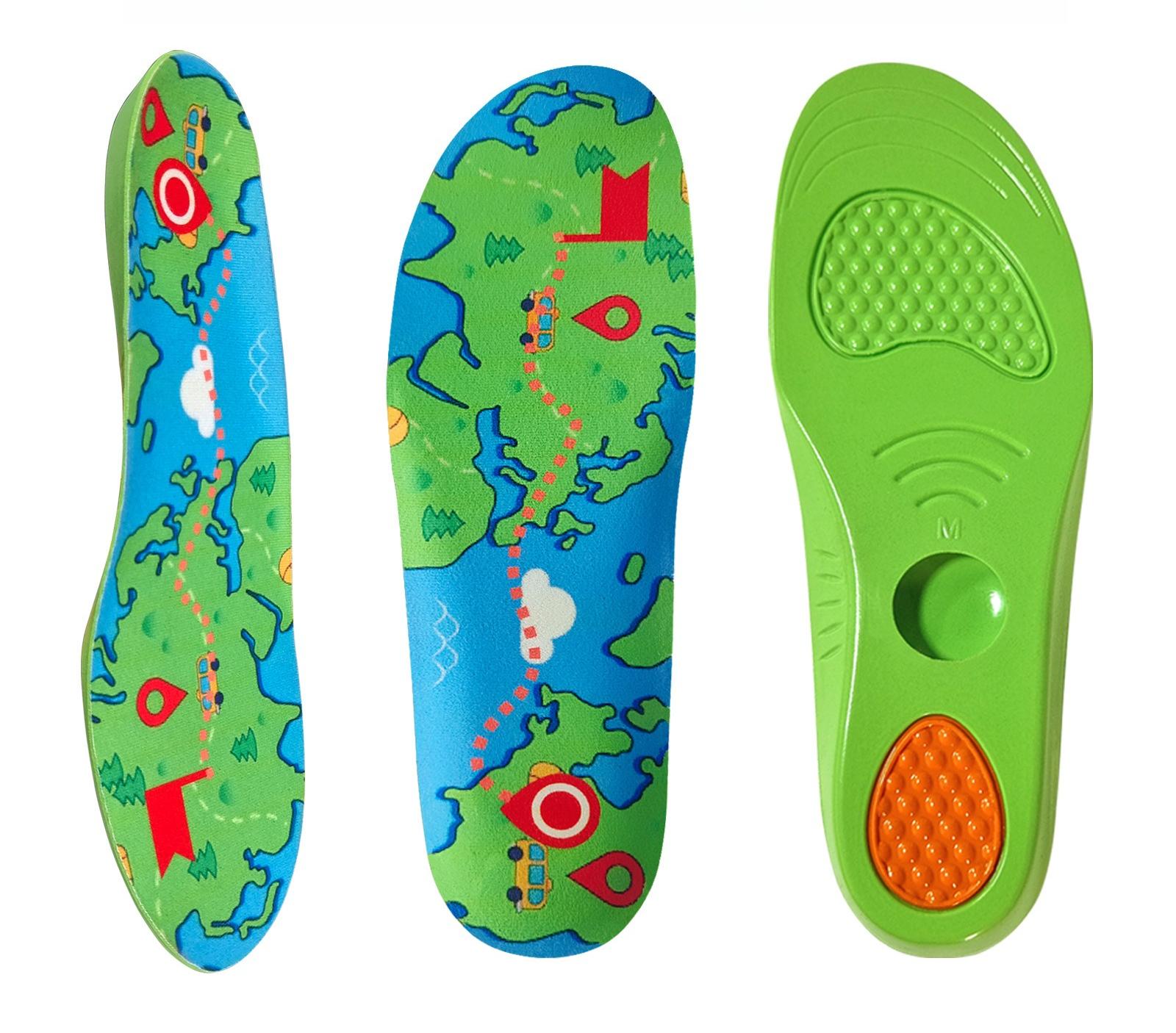 AirTag-Compatible PU Insoles — Anti-Loss Tracking Inserts for Children's Sports Shoes and the Elderly