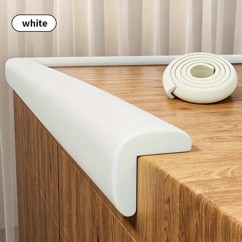 Durable Rubber Corner Protector, Easy Installation, Prevents Scratches, Stabilizes Furniture, Soft Edge Guard, Home Coffee Table Corners Cover