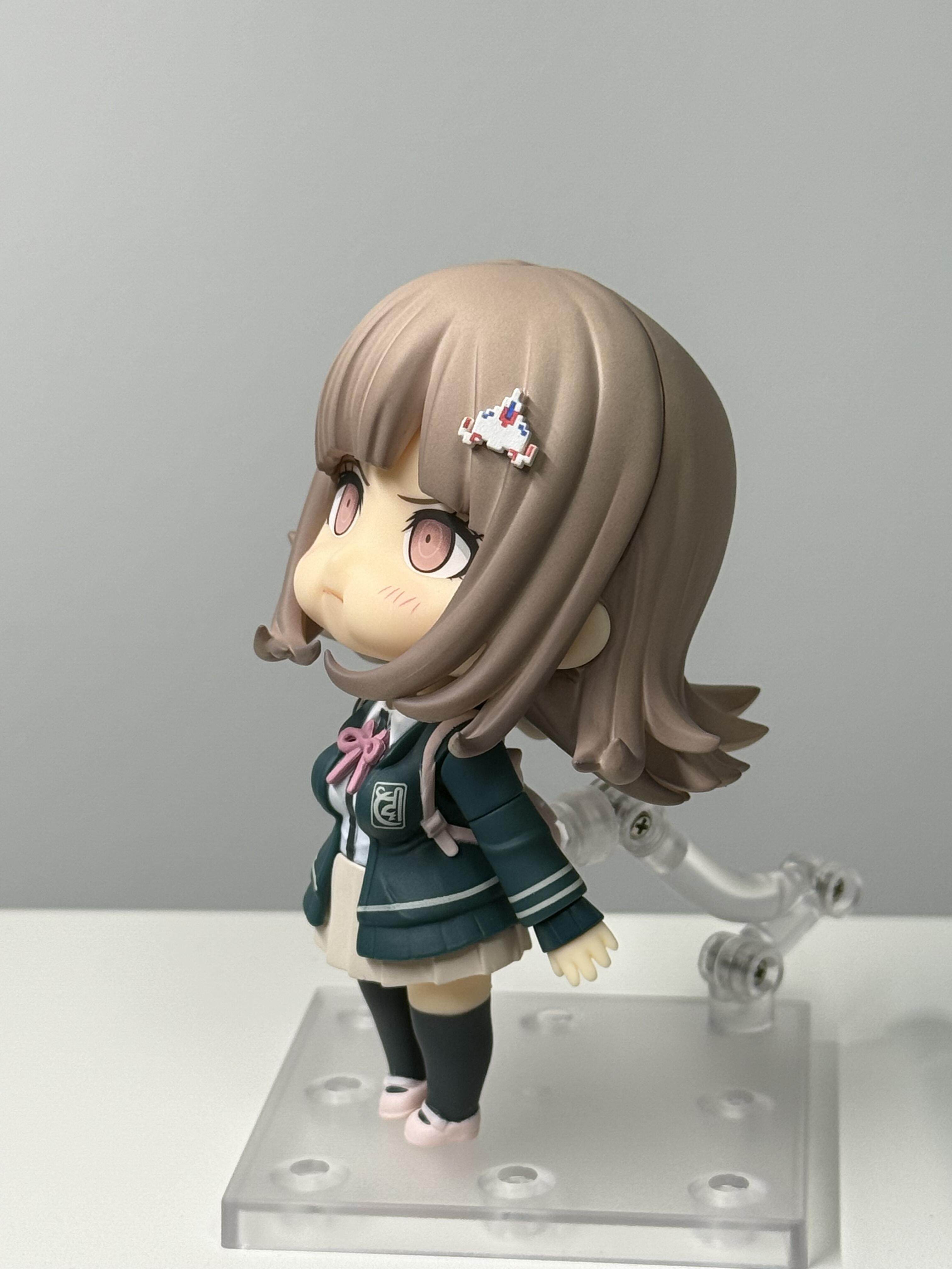Chiaki Nanami & Nagito Komaeda Danganronpa Action Figures with Interchangeable Plastic Parts, Anime Desktop Decoration Gift for Anime Collectors