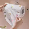 Reusable Washable Kitchen Paper Towels, Oil Absorbent Non-Stick Roll, Durable Cleaning Essential, Home Car Living Room Bathroom Use