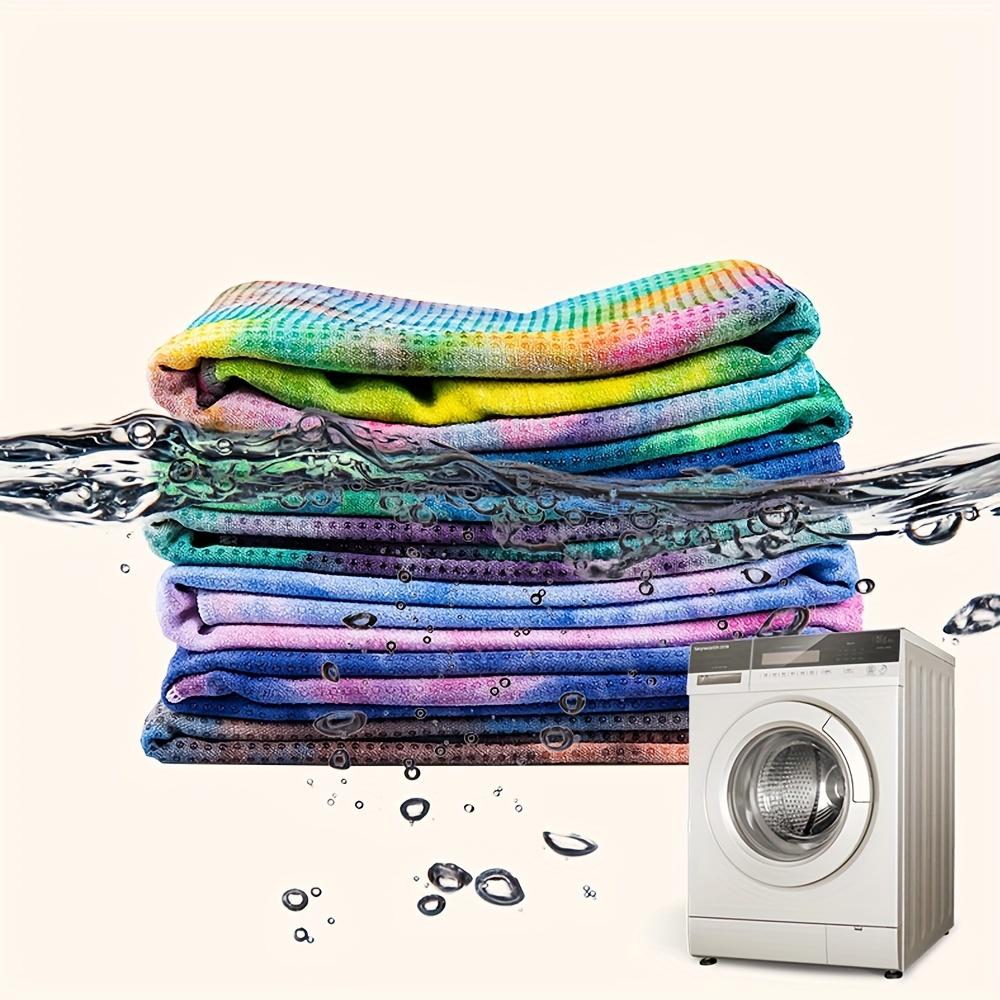 Non-Slip Yoga Mat Towel - Super Absorbent Quick Dry Microfiber Towel for Hot Yoga Pilates Gym Outdoor and Fitness Training, Sweat Absorbing Sports Towel with Storage Bag, Portable Fitness Essential Gift