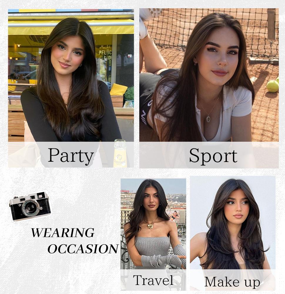 Human Hair Toppers for Women 14 inch Real Hair Topper Natural Breathable Invisible Hair Piece for Daily Party Use