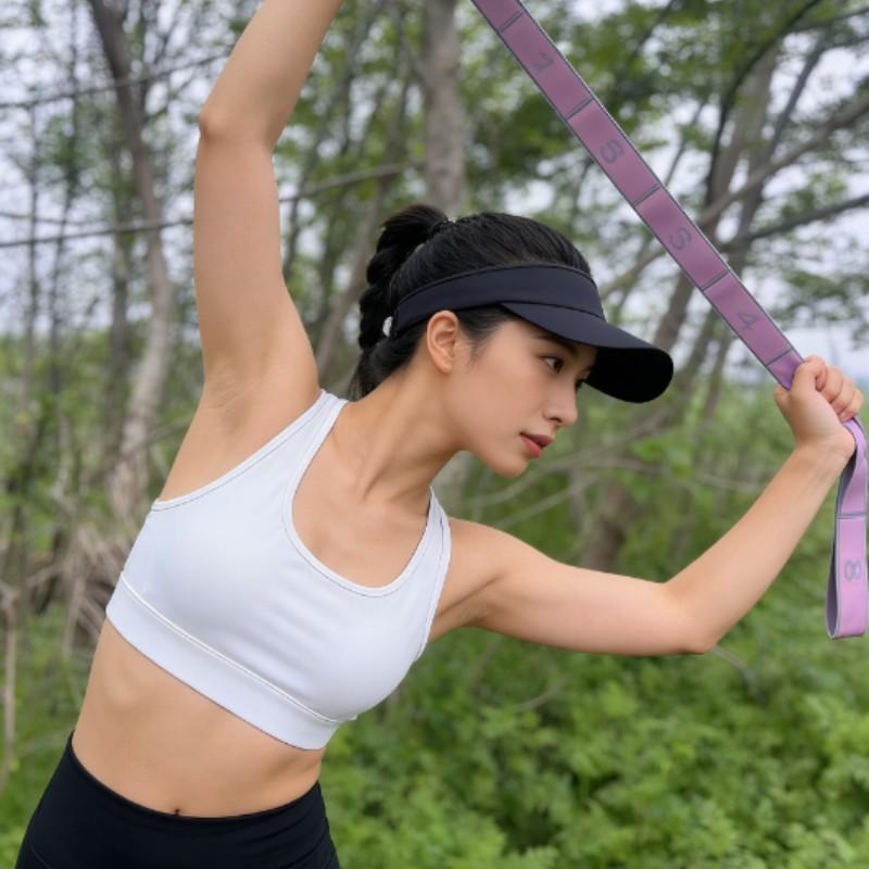 Beginner Yoga Resistance Band, Fitness Resistance Strap, Yoga Assist Band, Shoulder Opener Back Beauty Pull Band, Exercise Aid Tool