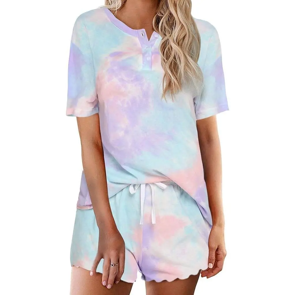 A-tie Dye Pink Blue Purple