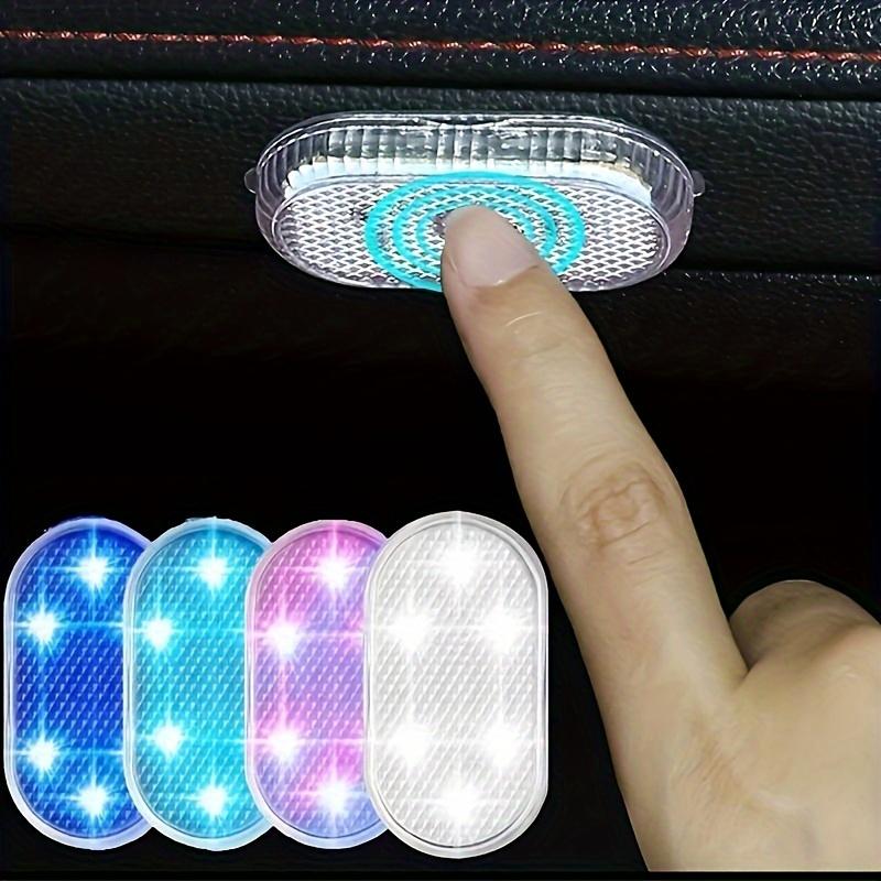 2-Pack/4-Pack Mini Touch Sensor LED Lights, USB Rechargeable, Decorative Touch-Activated Lighting, LED Mood Light, with Lithium Polymer Battery, Electronic Components Included, ≤36V Operating Voltage