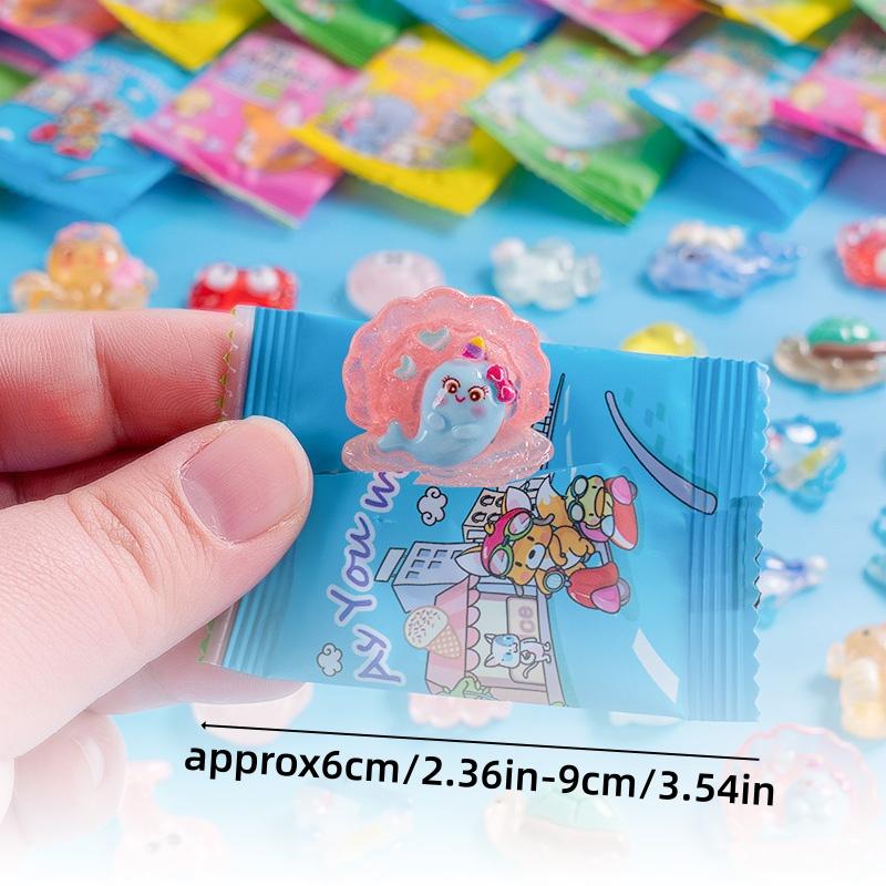10pcs/20pcs Ocean Mini Decorations, Randomly Sent, Crab, Octopus, Starfish, Turtle, Shell, DIY Craft, Home Decoration, Party, Holiday